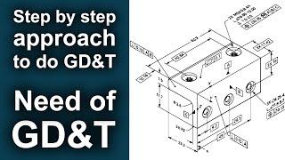 GD&T for beginners  Step by step approach for GD&T for mechanical drawings