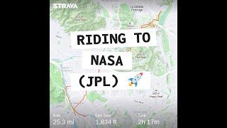 Bike ride to NASA’s Jet Propulsion Laboratory #shorts