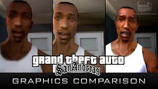 GTA San Andreas Graphics Comparison Xbox 360 PC & PS2