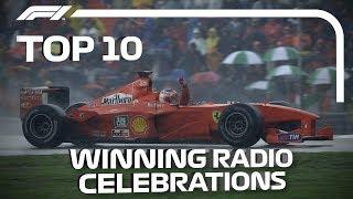 Top 10 Race-Winning Radio Celebrations