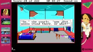 Lets Play Leisure Suit Larry Part 2 Censor Bars Abound