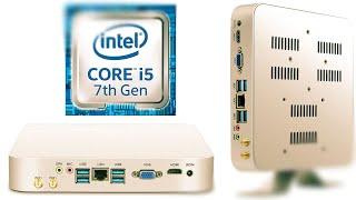 Мощный Mini PC i5 7360U 4Core и Iris 640  Обзор мини ПК  алиэкспресс обзор