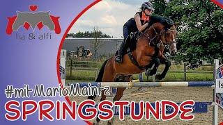 Lia & Alfi - FMA Springstunde mit Baltimore bei Mario Maintz