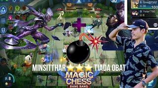 THARZ SKILL 3⭐️⭐️⭐️CUKUP PAKE COMBO MAGE - SYNERGY MENGERIKAN DI MAGIC CHESS - MOBILE LEGENDS