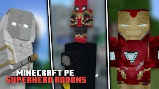 7 Superhero Addons For MCPE That You NEED To Check Out