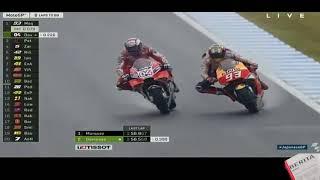 Luar Biasa Dovizioso Menangi Duel Ketat dengan Marquez MotoGP Motegi Jepang 2017