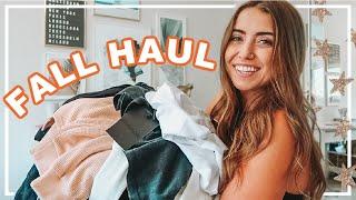 HUGE FALL TRY-ON CLOTHING HAUL 2020  Morgan Yates