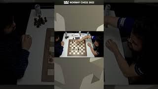 Magnus vs Hikaru️ Blitz Game️ #chess #shorts #catur