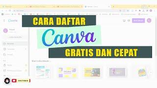 CARA DAFTAR CANVA GRATIS