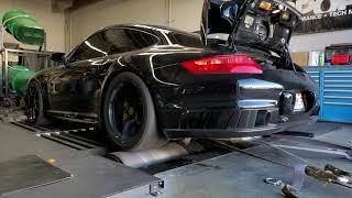 BBi Autosport Built Porsche 997.1 GT2 1300 whp Dyno