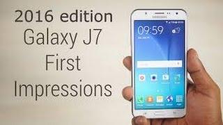 Samsung Galaxy J7 2016 Specifications and First Look