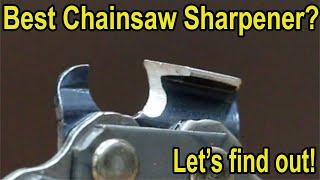 Which Chainsaw Sharpener is Best? Lets find out Stihl Granberg Chicago Electric Oregon