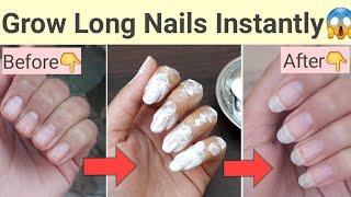 How to Grow Nails Fast with Colgate Challenge   Grow Nails in 2 Days?  Nail Growth Challenge