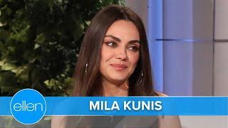 Mila Kunis Makes Unexpected Entrance