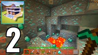 Craft World Master Block 3D - DIAMONDS - Survival Gameplay Part 2