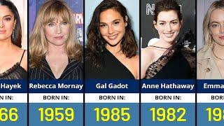 The Most Beautiful Actresses Born Every Year 1951-2000