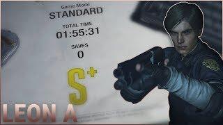 RE2 Remake - S+ Rank - Leon A Standard Difficulty