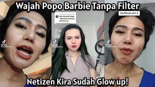 Viral Popo Barbie Lupa Pakek Filter  Popo Belum Glow Up Kebantu Filter Doang