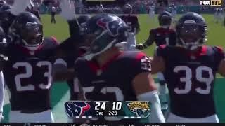 Blake Cashman First Career Interception  Texans vs Jaguars  September 24 2023