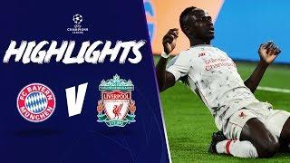 Sadio Mane magic in Munich  FC Bayern 1-3 Liverpool  Champions League Highlights