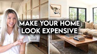 10 WAYS TO MAKE YOUR HOME LOOK EXPENSIVE  DESIGN HACKS