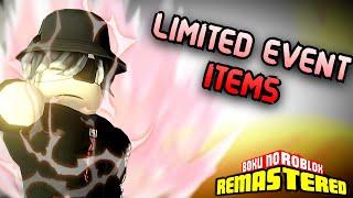 The NEW Limited Time Event Items Are OP  Boku No Roblox Remastered Summer Event Drops Showcase