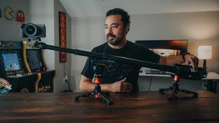 Motorized Camera Slider Monopod and Jib