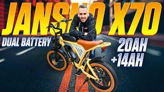 Dual Battery Ebike Under $1000 - Jansno X70 Review