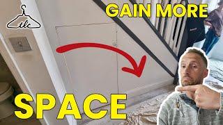 Gain More Access Under Your Stairs Quick Mod To Gain MORE Storage