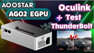 Aoostar AG02 EGPU Dock Oculink + Thunderbolt  Full Review