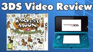 Harvest Moon 3D A New Beginning Nintendo 3DS Review - Deutsch