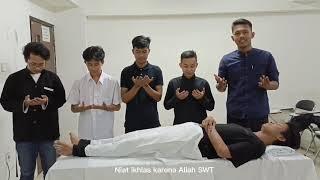 Praktek Sholat Jenazah Prodi Ilmu Komputer semester 4