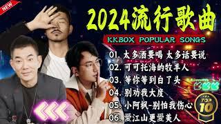 2024中国大陸流行歌曲 不能不听的50首精选歌  大陸流行歌曲 2024流行歌曲   别知己 - 海来阿木 \ 你的万水千山  \ 阿果吉曲 \ 月亮看着我 \ 不过人间  .