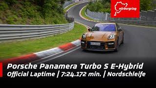 Panamera Turbo S E-Hybrid  724172  minutes official laptime  Nordschleife