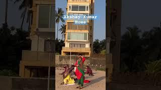 Akshay kumar home juhu beach mumbai #celebertyakshaykumarhome #ajaydevganhome #ritikroshanhome