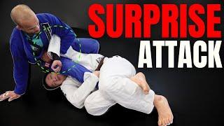 How To Do SURPRISE ARMBAR  FROM Back Step   BJJ Must-Know Moves 