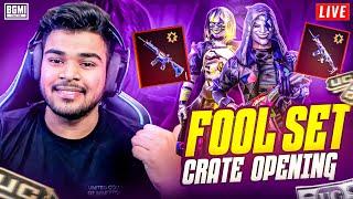 JOKER SET CRATE OPENING  NEED SCAR-L SKIN  BGMI LIVE 