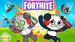 FORTNITE CATCH Combo Panda vs Robo Combo  Let’s Play Fortnite Duos