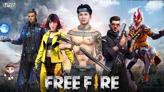 FREE FIRE THE SHORT FILM  FF IN REAL LIFE  HORROR GAME GRANNY - SLENDRINA  MOHAK MEET