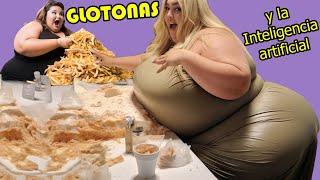Reacting to SSBBW - GLOTTONS plus size generated with AI.