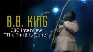 B.B. King  CBC Performance and Interview