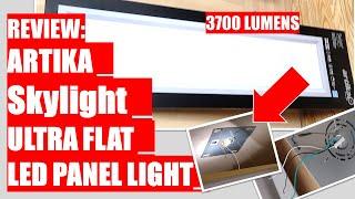 REVIEW Costco - ARTIKA Skylight Ultra Flat LED Panel Lighting