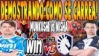 LIQUID vs 1WIN BO3 - NISHA MICKE vs MUNKUSHI CHIRA JUNIOR - ELITE LEAGUE SEASON 2 DOTA 2