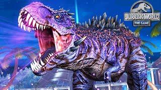 LAHIRNYA DINO BOSS 0MEGA 09 Jurassic World The Game GAMEPLAY #12