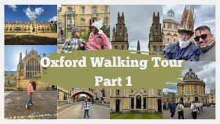 Oxford Travel Vlog Part 1  A Captivating Walking Tour Through History  2024  4K