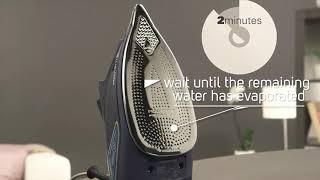 Rowenta Tip How do I clean my steam iron?