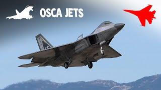 MASSIVE 17 Scale F-22 from T-One Model Flying at ️ Osca Jets 2024