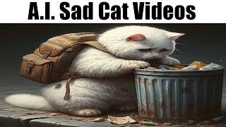 Kids Watching A.I. Sad Cat Videos be like