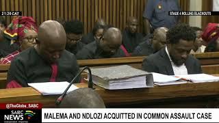 Malema and Ndlozi acquitted in common assault case
