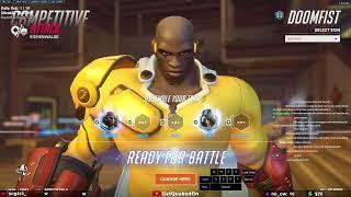 20K DMG Rollouts Doomfist GetQuakedOn - OVERWATCH 2 SEASON 11 TOP 500